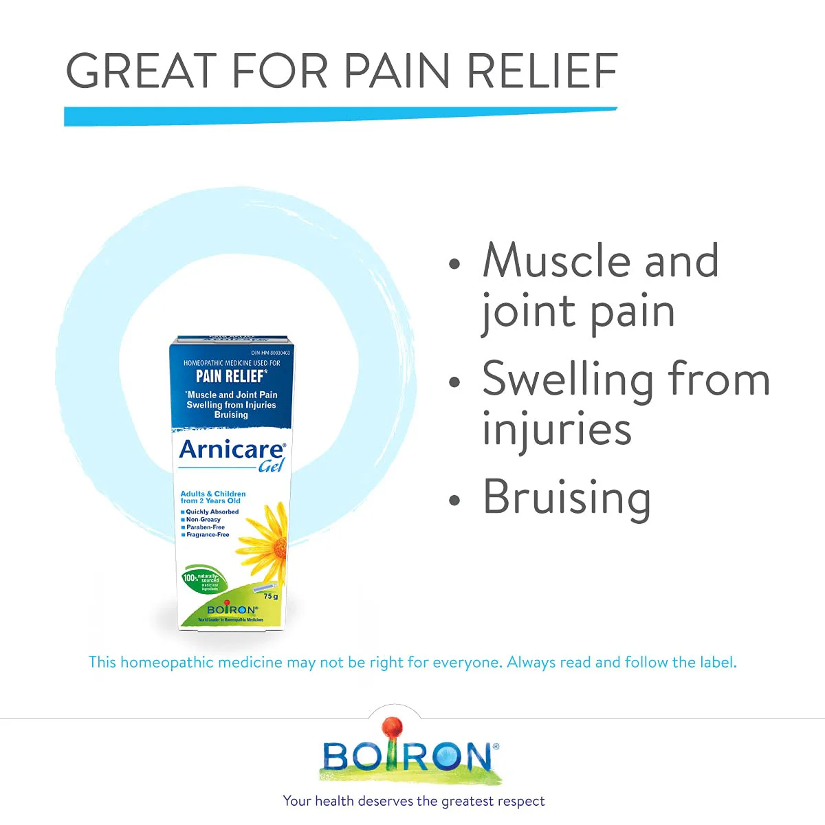 Boiron - Arnicare Gel Muscle And Joint Pain (75g) - Image 3