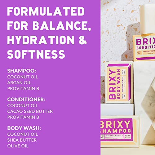 BRIXY - Conditioner Bar - Coconut Vanilla (113g) - Image 8