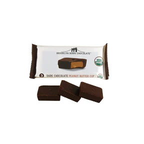Brooklyn Born Chocolate - Dark Chocolate Peanut Butter Cups (40g) - Image 5