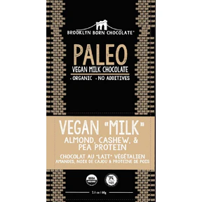 Brooklyn Born Chocolate - "Paleo Bar - Vegan ""Milk""" (60g) - Image 4
