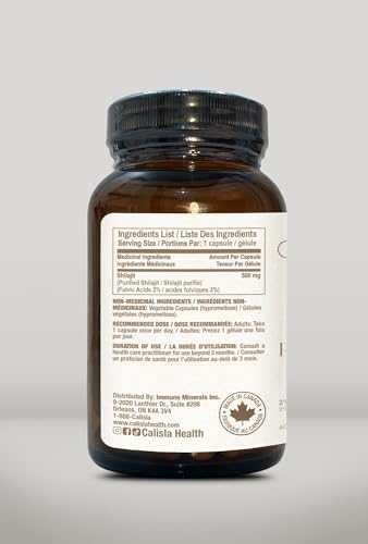 Calisla - Shilajit Capsules (60caps) - Image 4