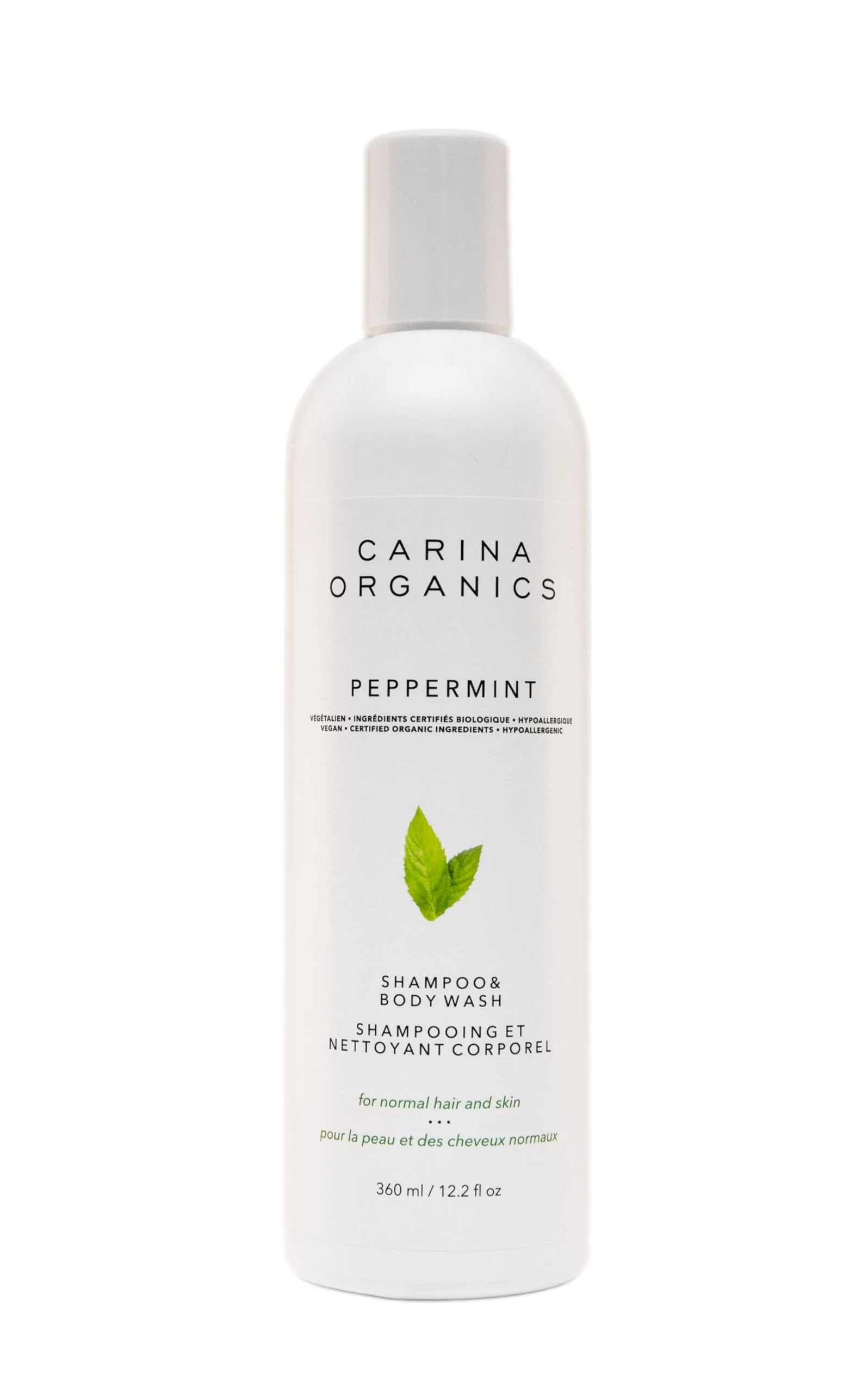 Carina Organics - Peppermint Shampoo & Body Wash (360ml)