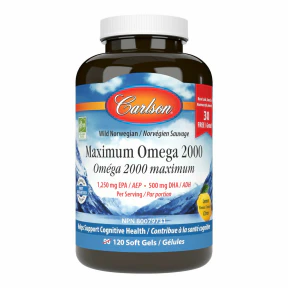 Carlson Laboratories - Maximum Omega 2000 (120tab) - Image 4