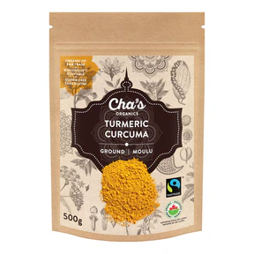 Cha's Organics - Turmeric, Ground (500g) - Image 2