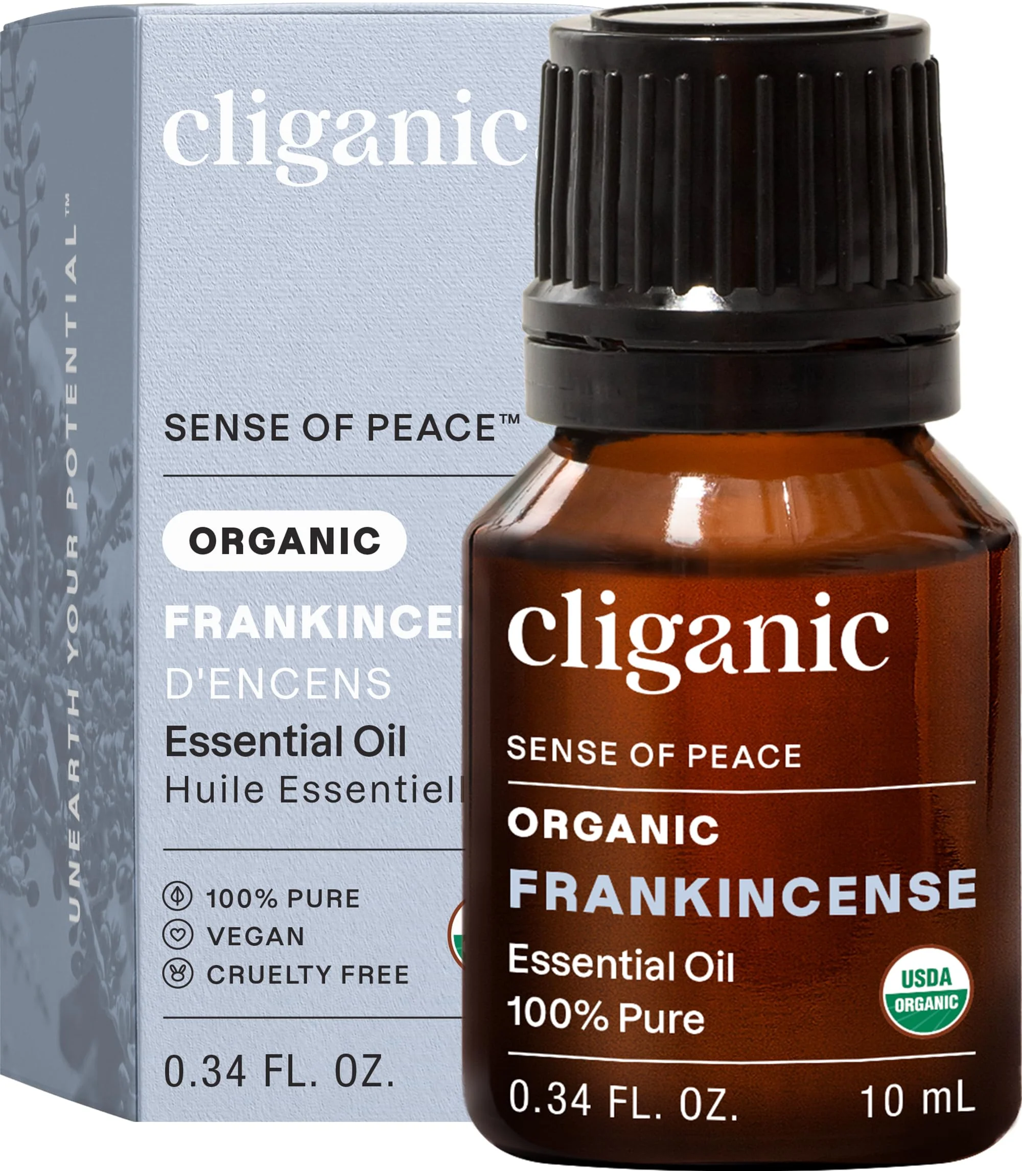 Cliganic - Organic Frankincense Oil, 10ml - Cliganic