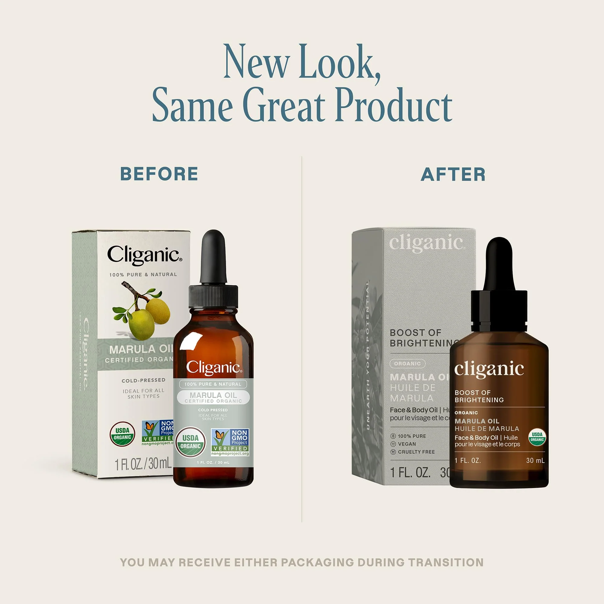 Cliganic - Organic Marula Oil, 30ml - Cliganic - Image 2