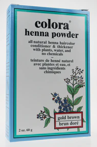 Colora Henna - Gold Brown Powder (60g)