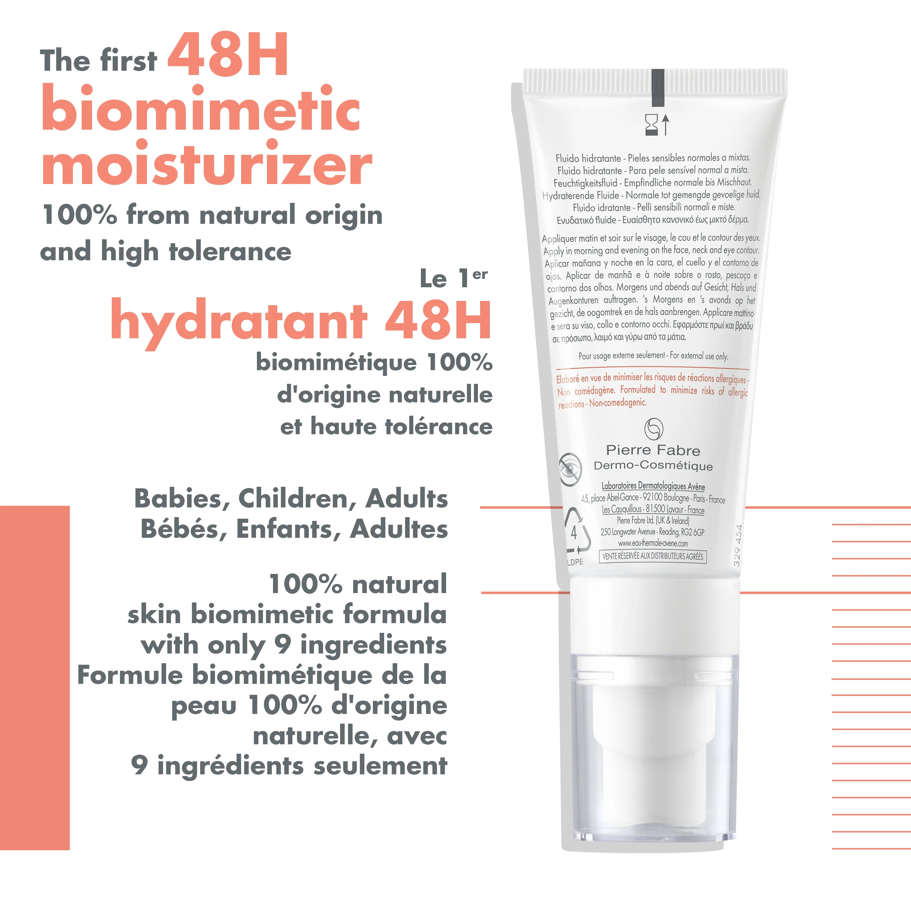 Avene Tolerance Hydra-10 Hydrating fluid, 40ml - Image 3