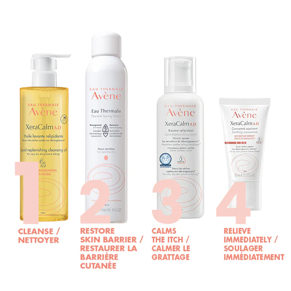 Avene XeraCalm A.D. Lipid-Replenishing Cleansing Oil, 400ml - Image 3