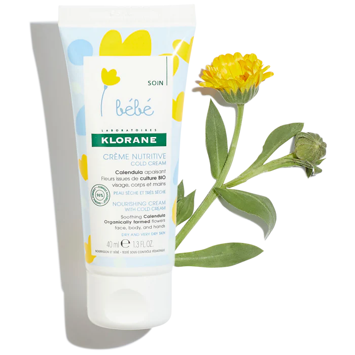 Klorane Nourishing  Cream - with Cold Cream, 40  ML - Image 2