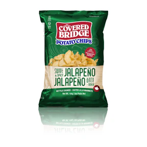 Covered Bridge Potato Chips - Sweet & Spicy Jalapeno (170g) - Image 4