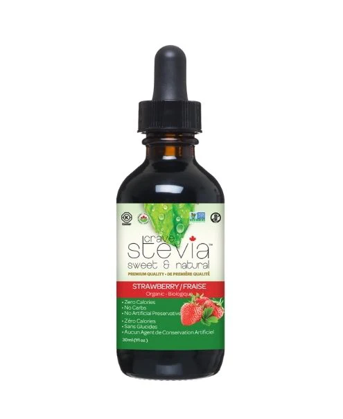 Crave Stevia - Strawberry Liq. Stevia 30ml