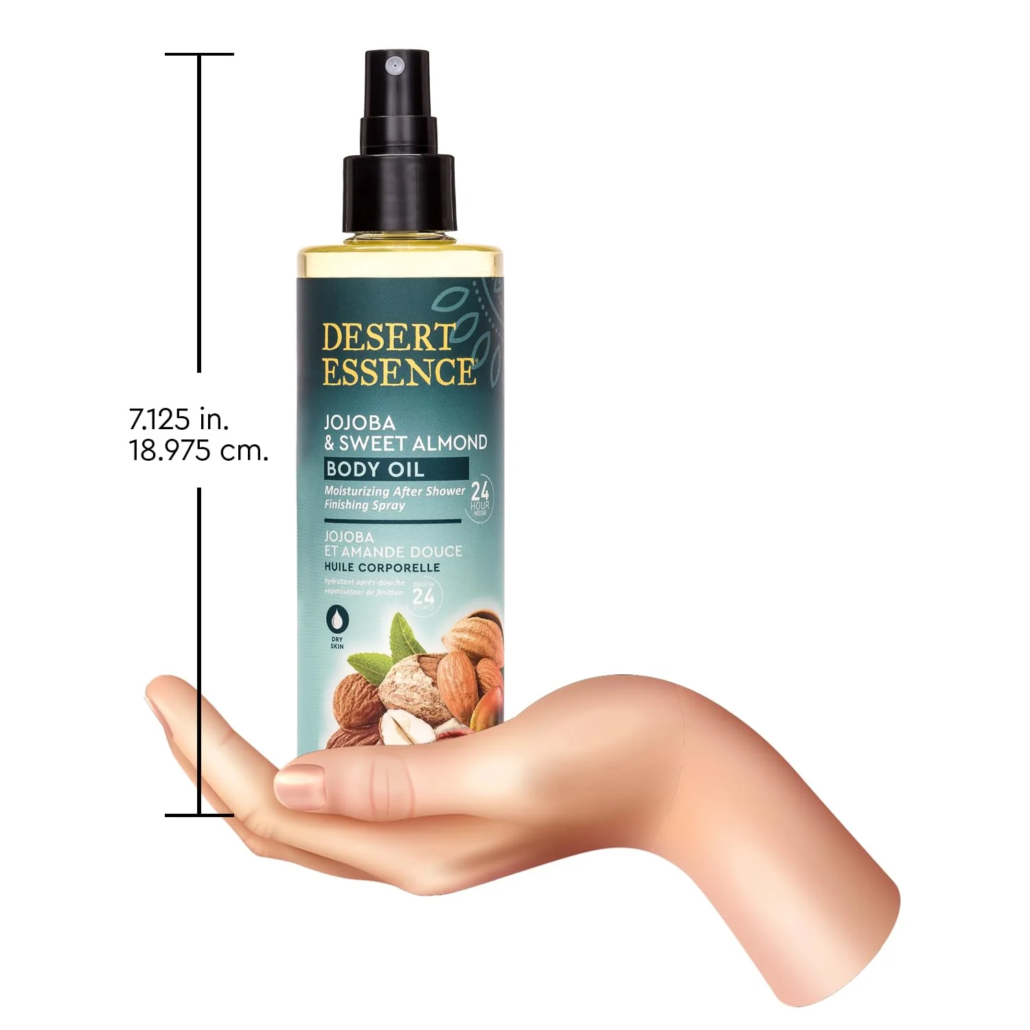 Desert Essence - Jojoba & Sweet Almond Body Spray (245ml) - Image 9