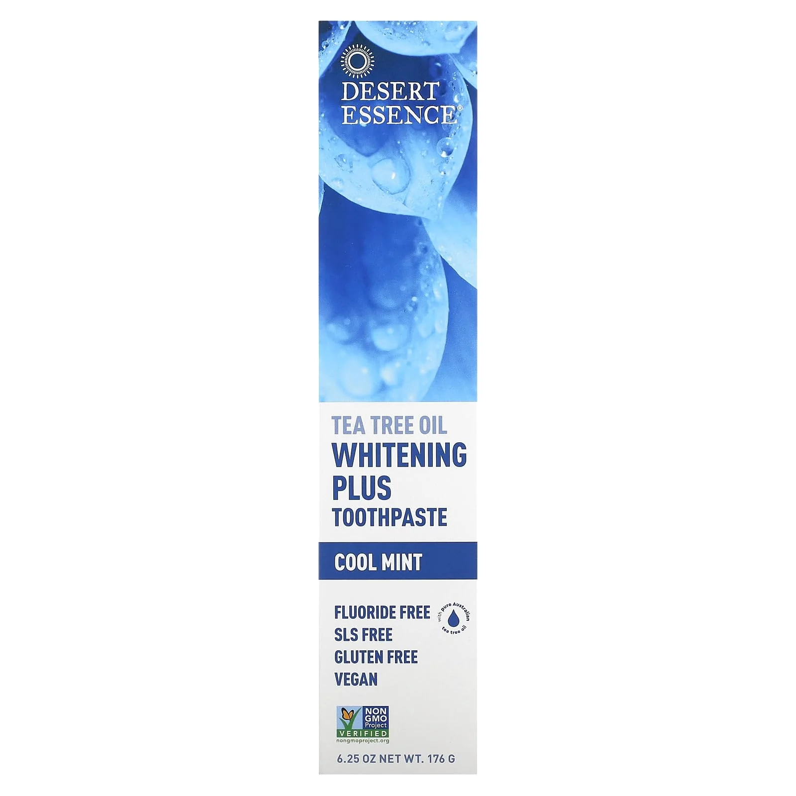 Desert Essence - Whitening Plus Toothpaste Tea Tree (176g) - Image 2