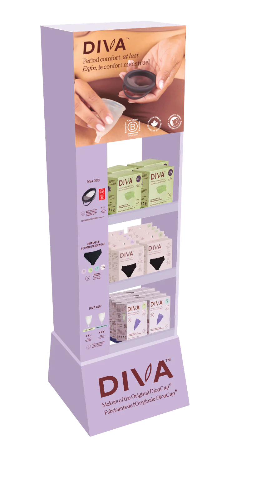 Diva International - Floorstand Display 20 units (1disp) - Image 4