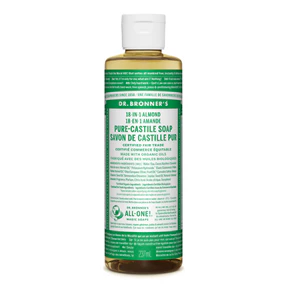 Dr. Bronner's Magic Soap - Almond Pure-Castile Soap (237ml) - Image 3