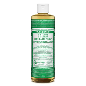 Dr. Bronner's Magic Soap - Almond Pure-Castile Soap (473ml) - Image 4