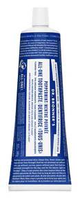 Dr. Bronner's Magic Soap - Peppermint ALL-ONE Toothpaste (140g) - Image 3
