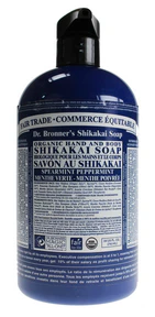 Dr. Bronner's Magic Soap - Peppermint Organic Sugar Soap (710ml) - Image 3