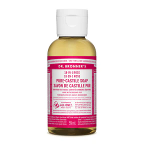 Dr. Bronner's Magic Soap - Rose Pure-Castile Soap (59ml) - Image 2