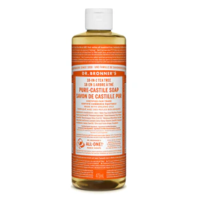 Dr. Bronner's Magic Soap - Tea Tree Pure-Castile Soap (473ml) - Image 2