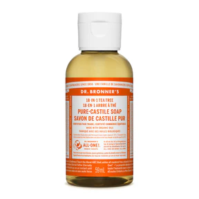 Dr. Bronner's Magic Soap - Tea Tree Pure-Castile Soap (59ml)