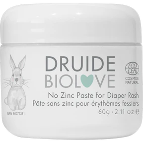 DRUIDE Laboratories - Baby No Zinc Paste Diaper Rash (60g) - Image 3