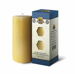 Dutchman's Gold - Beeswax Candle Pillar 2.25x5.75 (1ea) - Image 4
