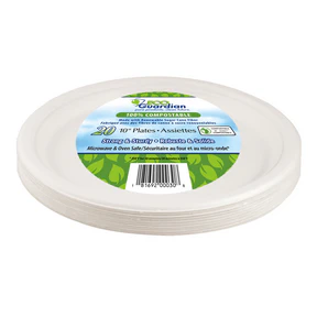 Eco Guardian - Compostable 10'' Plates (20ct) - Image 4