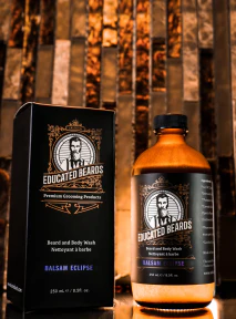 Educated Beards - Beard & Body Wash Balsam Eclipse (250ml) - Image 2