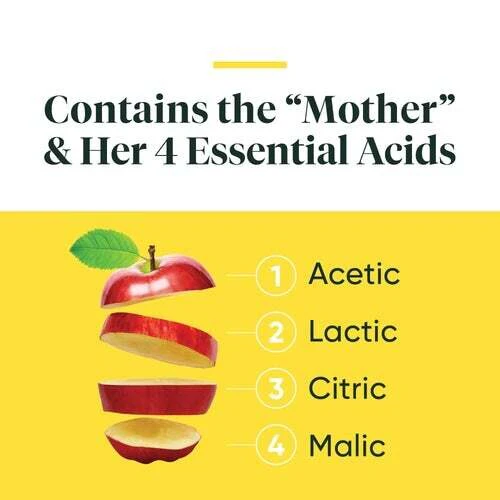 Enzymedica Raw Apple Cider Vinegar w the Mother, 60 caps - Image 6