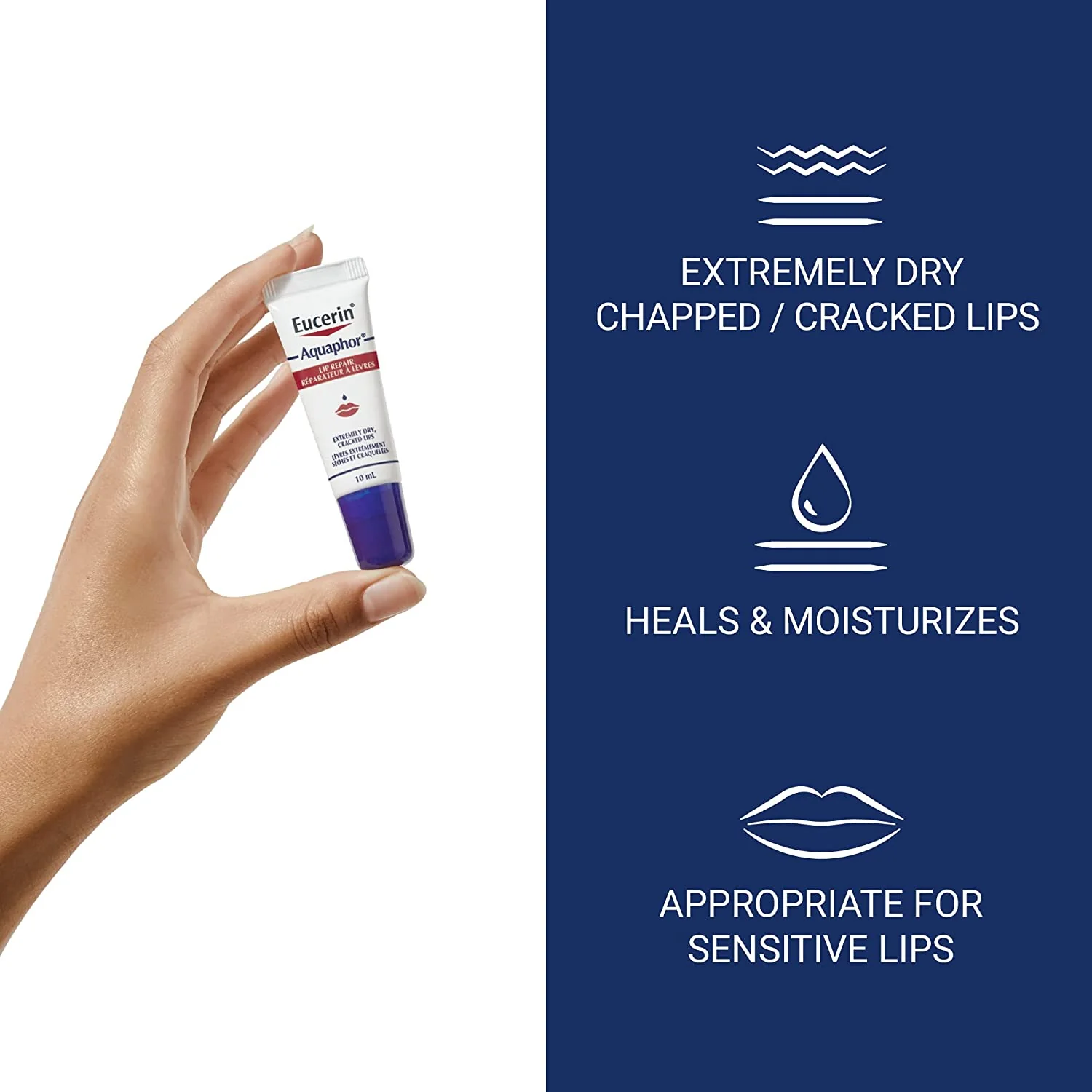 Eucerin Intensive Lip Balm, 10ml - Image 3