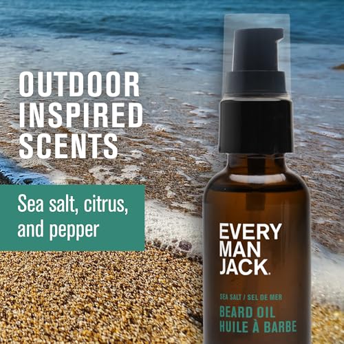 Every Man Jack - Beard + Face Wash - Sea Salt (200ml) - Image 7
