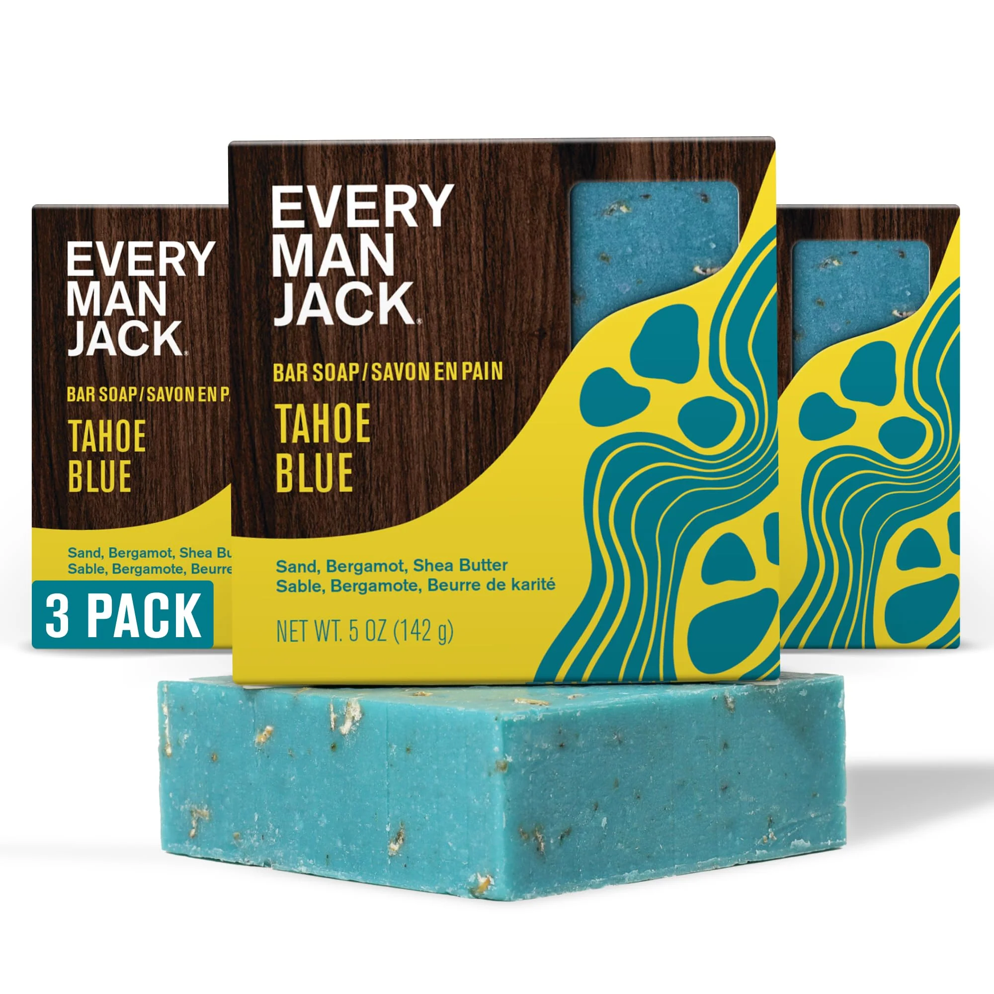 Every Man Jack - Cold Plunge Body Bar - Tahoe Blue (142g)
