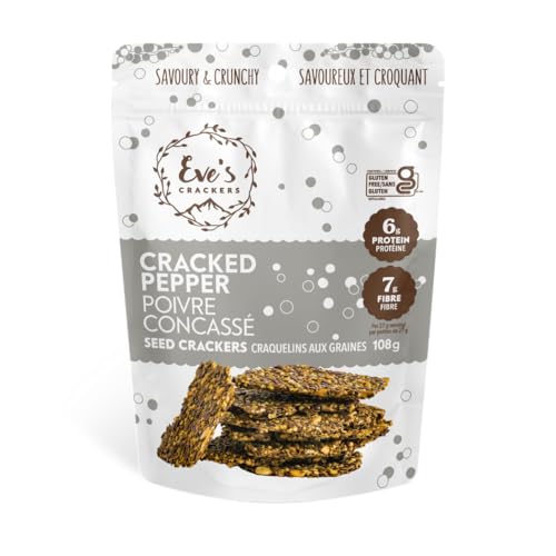 Eve's Crackers - Cracked Pepper (108g) - Image 5