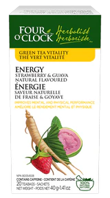 Four O'Clock - Energy Green Tea Straberry-Guava (20bg) - Image 2