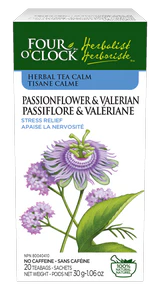 Four O'Clock - Passionflower & Valerian Herbal Tea (20bg) - Image 4