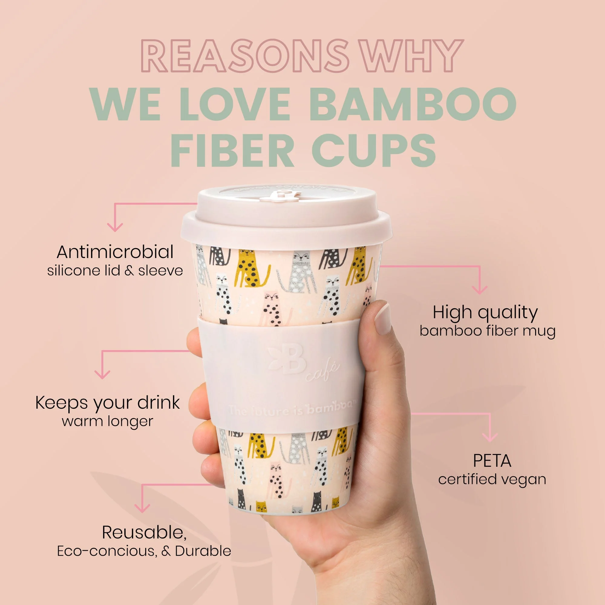 Future is Bamboo - Feline Fine Cup - The Future Is Bamboo - Image 3