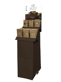 Galerie au Chocolat - Fairtrade 100g Bars Floor Disp 48u (1disp)
