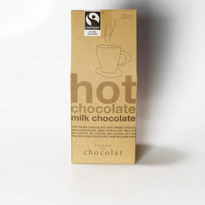 Galerie au Chocolat - FairTrade Milk Hot Chocolate (200g) - Image 3