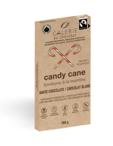 Galerie au Chocolat - H Fairtrade White Choc Candy Cne (100g)