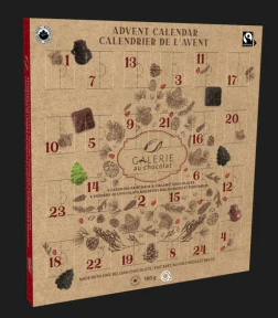 Galerie au Chocolat - H FT Organic Advent Calendar (180g) - Image 2
