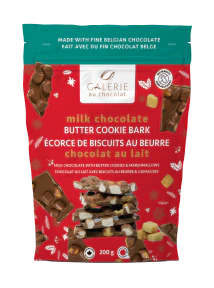 Galerie au Chocolat - H Milk Choc Butter Cookies Bark (200g) - Image 4