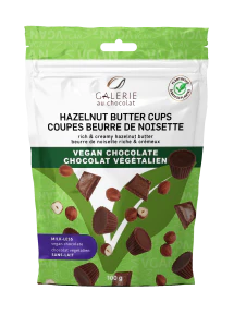 Galerie au Chocolat - Vegan Hazelnut Butter Cups (120g) - Image 2