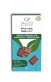 Galerie au Chocolat - Vegan Milk-less Chocolate Bar (80g) - Image 2