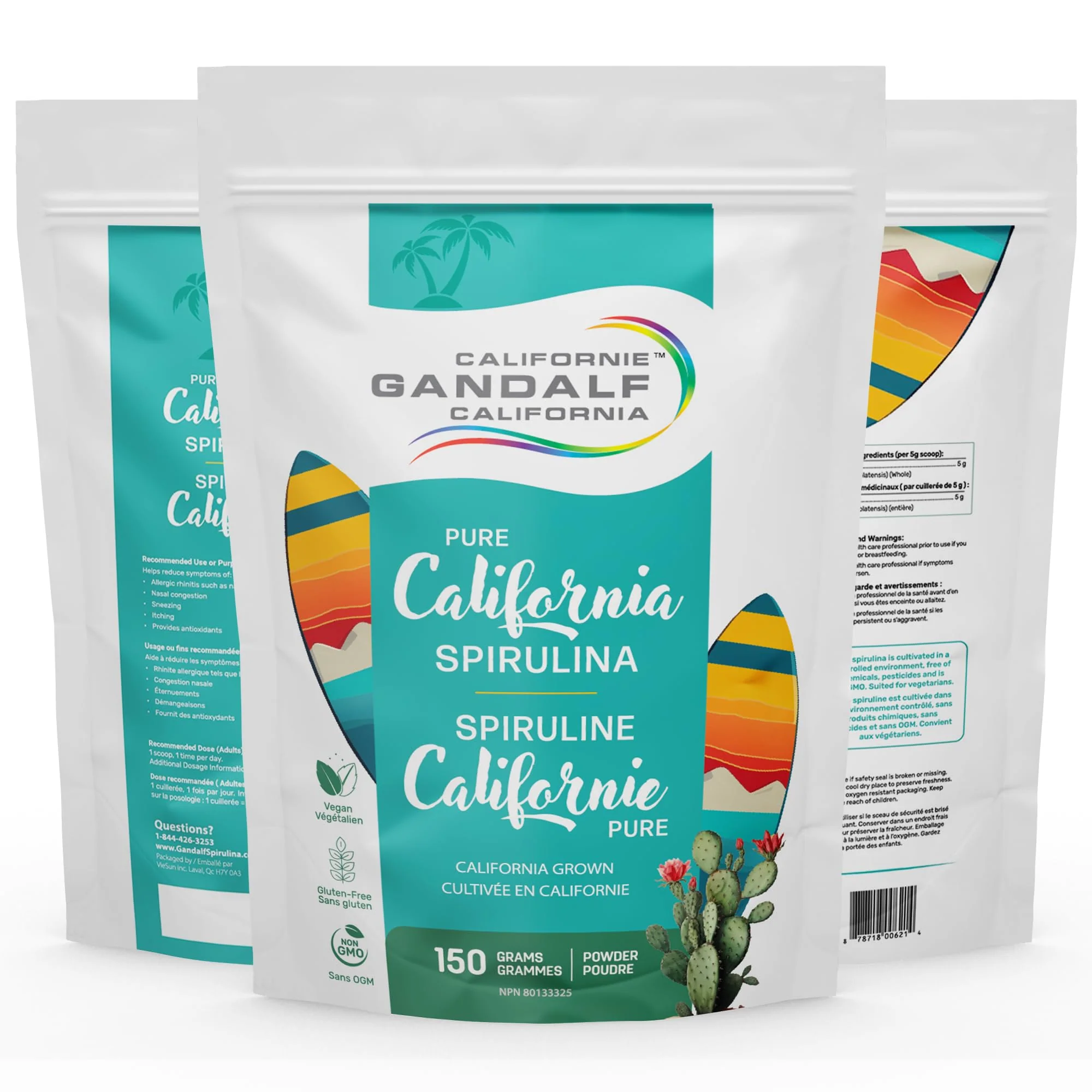 Gandalf - California Spirulina, 150g powder - Gandalf - Image 2