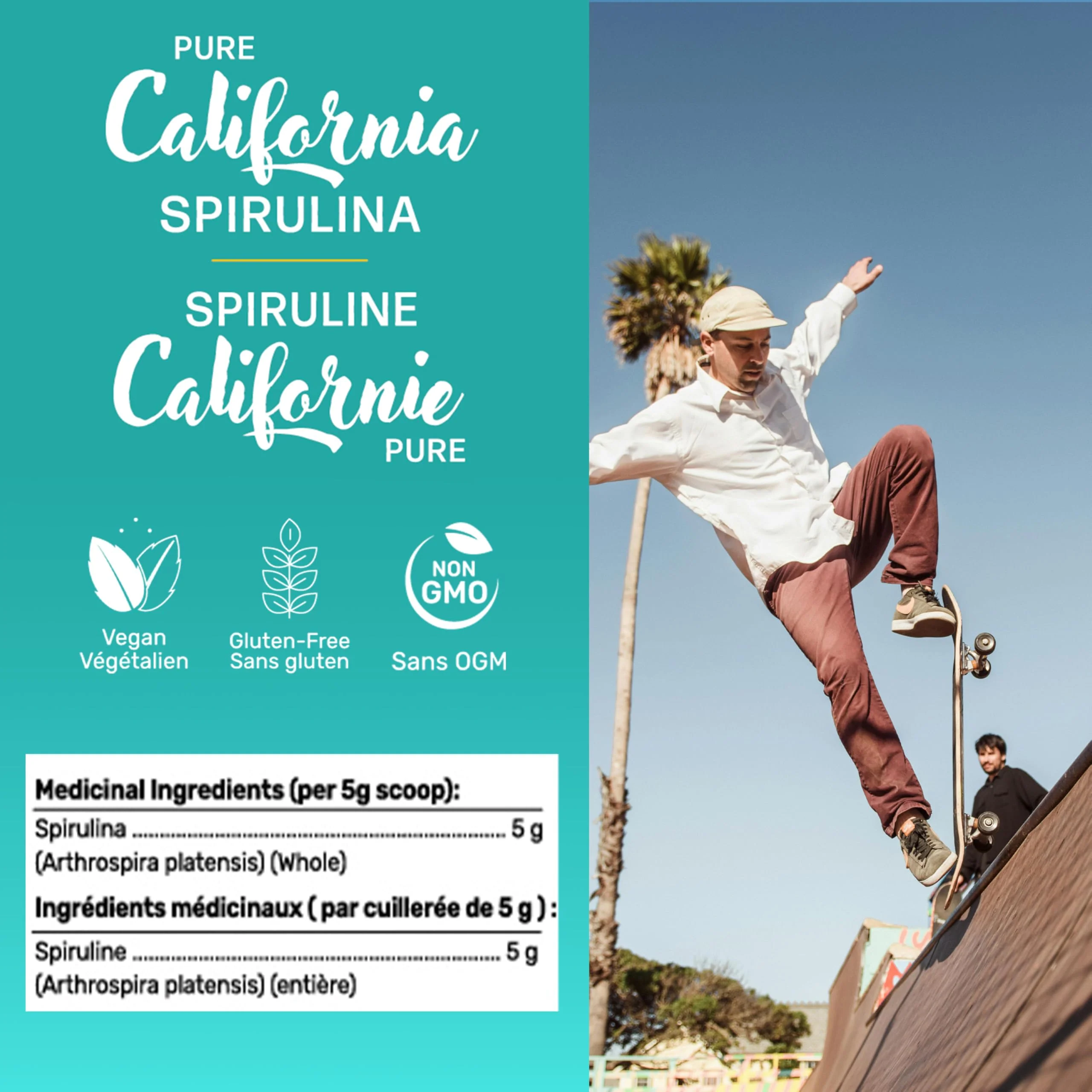 Gandalf - California Spirulina, 150g powder - Gandalf - Image 3