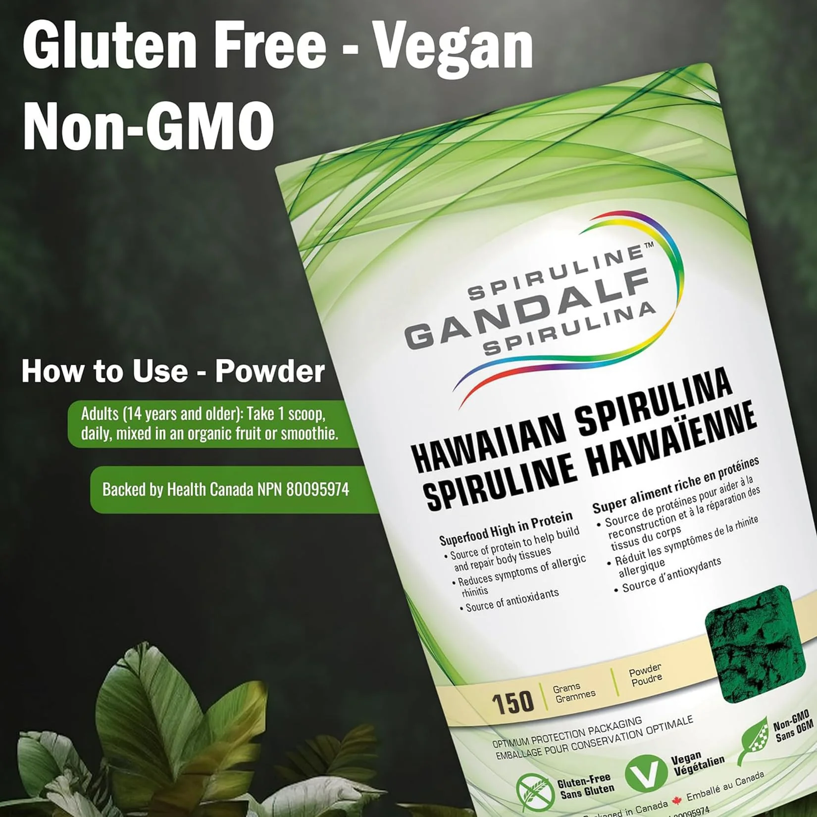 Gandalf - Hawaiian Spirulina, 150g powder - Gandalf - Image 5