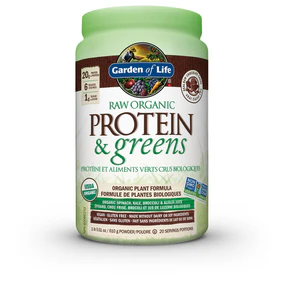 Garden of Life - Raw Org. Protein&Greens - Choc (610g) - Image 3