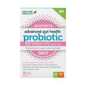 Genuine Health - AGH Daily Probiotics for Women (30vcap) - Image 2